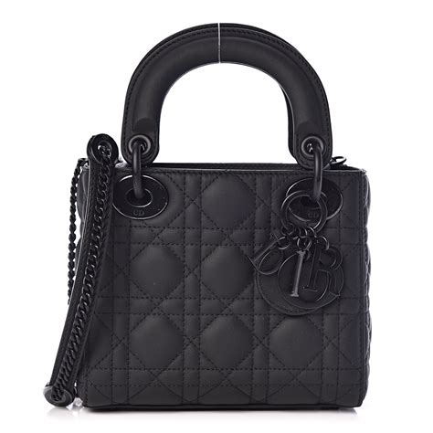 dior mini lady black